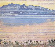 Ferdinand Hodler, Thunersee mit Stockhornkette